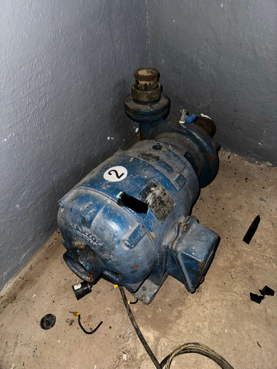 Motobomba Centrífuga Elétrica Bomba d?Água Recalque Prédio Usada