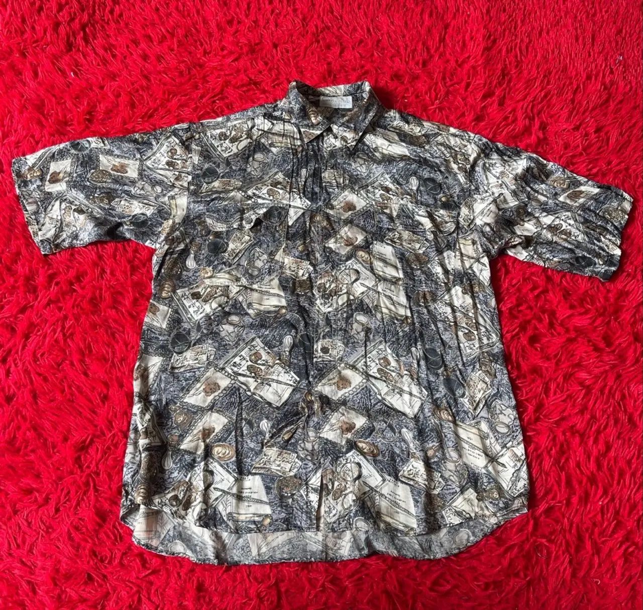 Camisa pura seda importada  - Foto 2