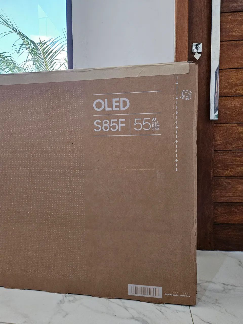 TV Samsung OLED 55" S85F 4K 120Hz Lacrada NF e Garantia 1 Ano - Foto 4