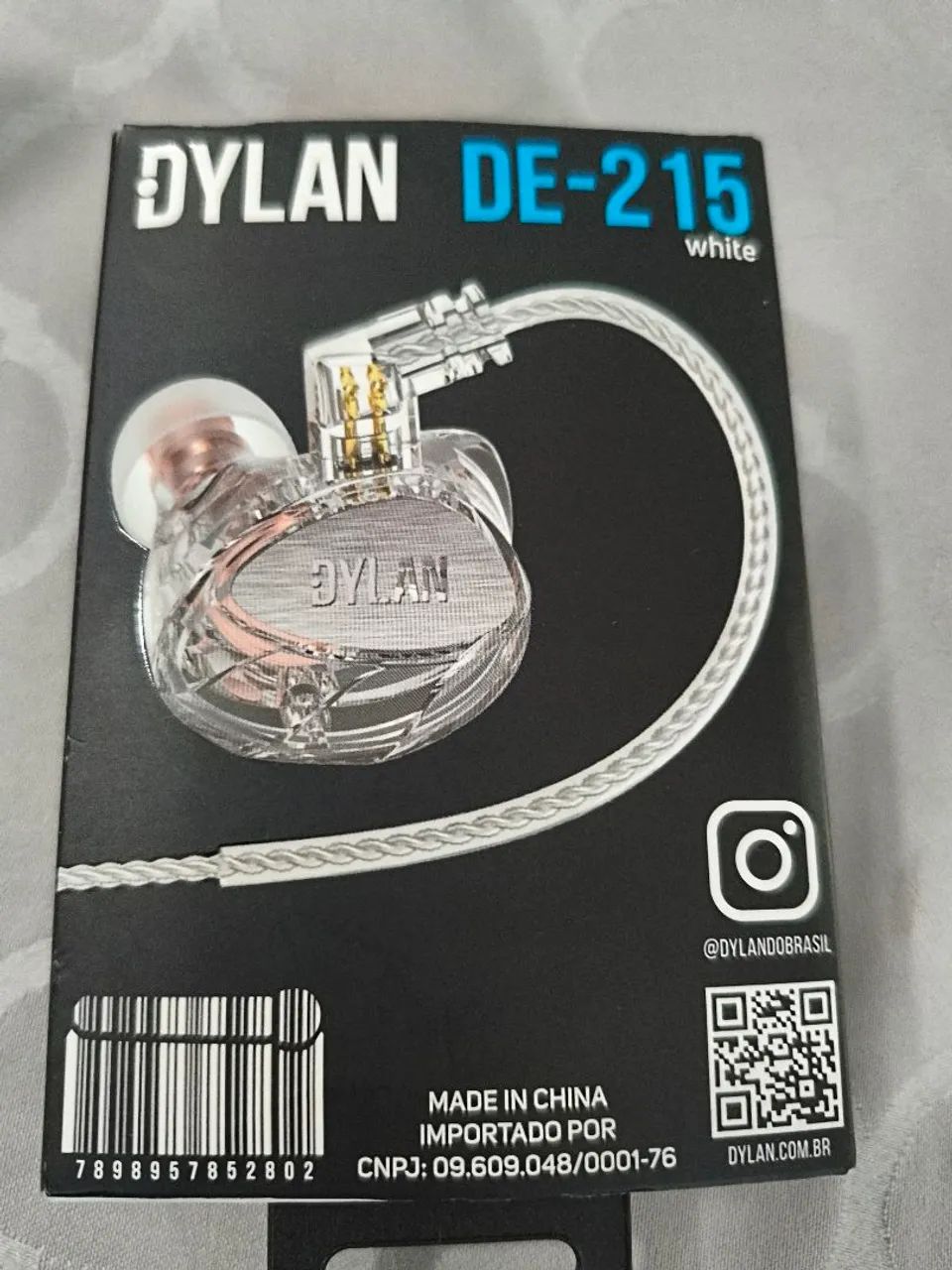 Fone de ouvido Dylan de-215 white