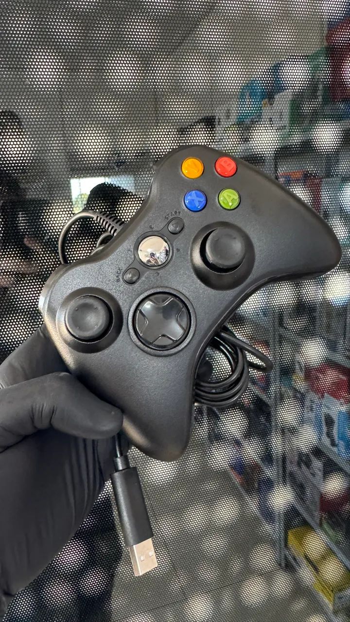 Controle para Xbox 360 com fio USB compatível com Pc e notebook  - Foto 2