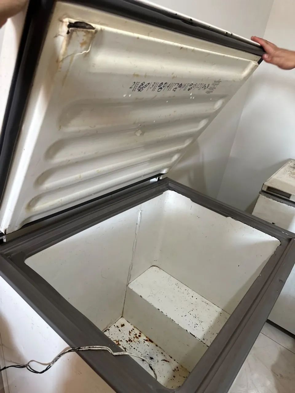 Vendo freezer 300l usado