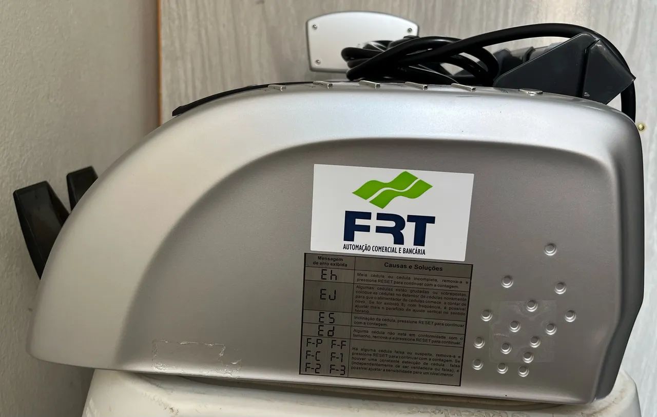 Contadora de Cédulas FRT HT-08 Plus - Excelente estado! - Foto 3
