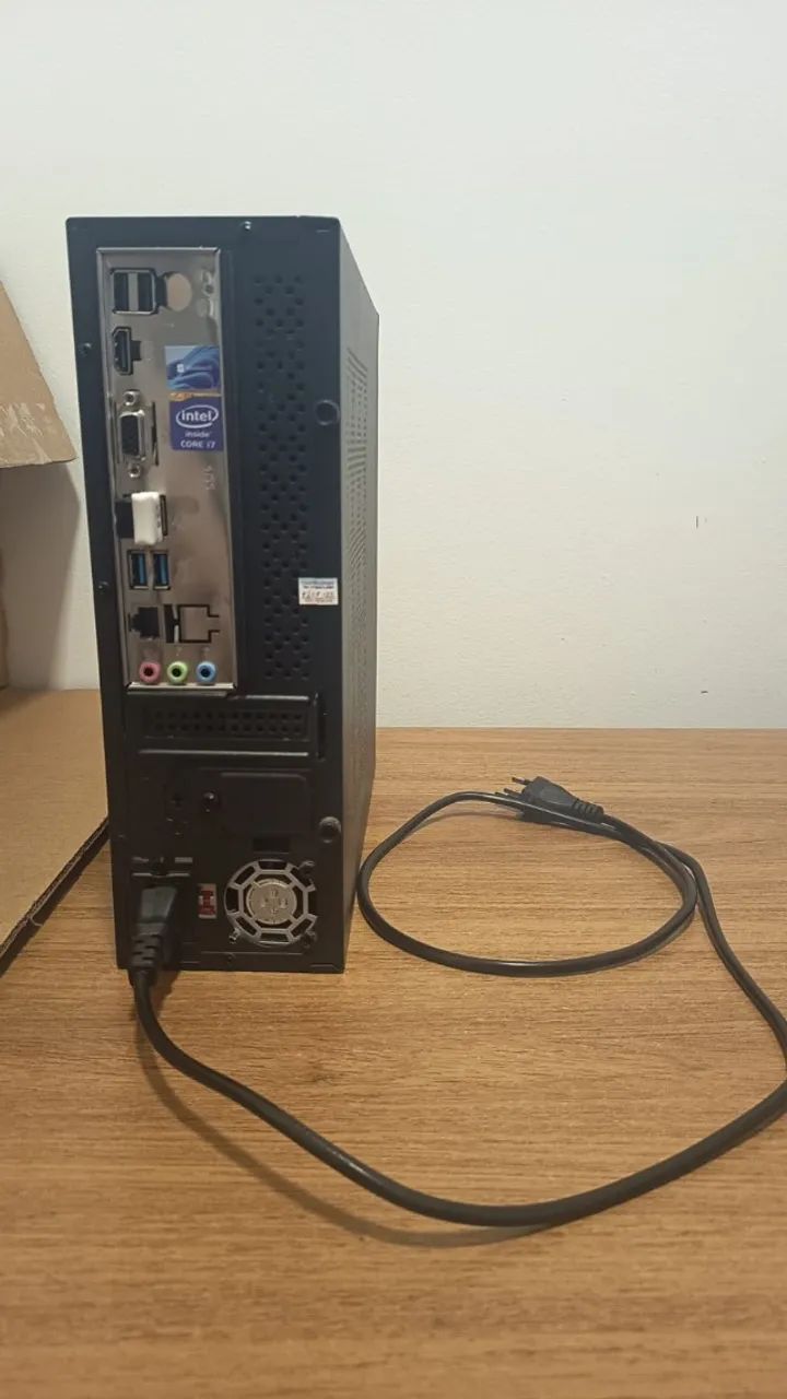 Mini Pc slim Cpu Desktop Intel Core I5 16gb Ram Ssd 240gb wifi+win 11+wifi - Foto 3