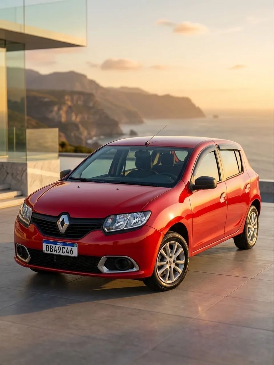 Renault Sandero Authentique Flex 1.0 12V 5P 2017 - Foto 4