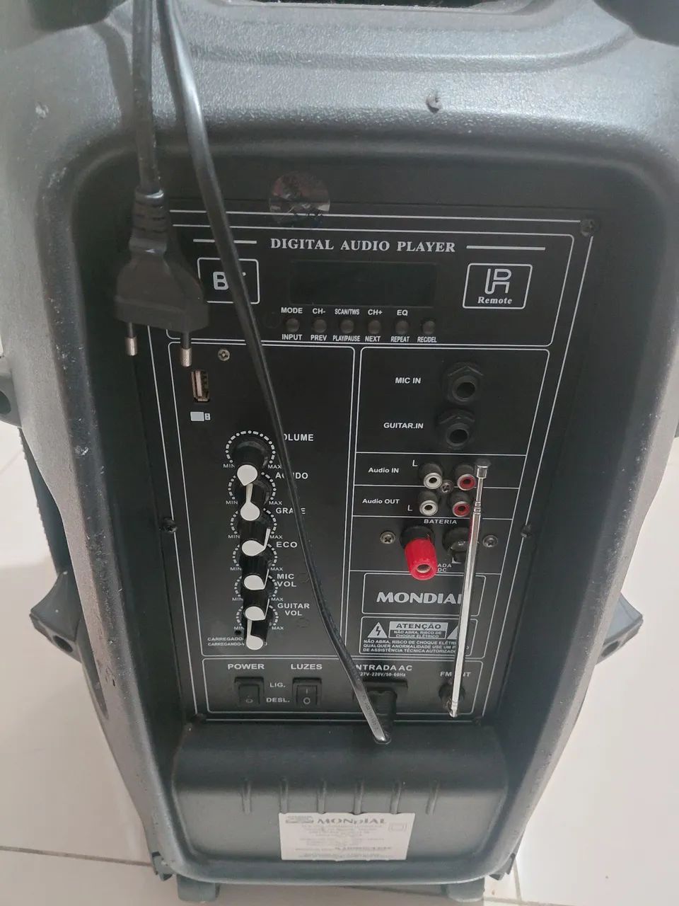 Caixa de som Bluetooth mondial  - Foto 3