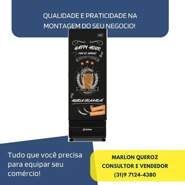 Cervejeira Porta Cega 569L Imbera