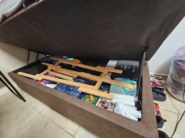Cama Báu + colchão solteiro - Foto 4