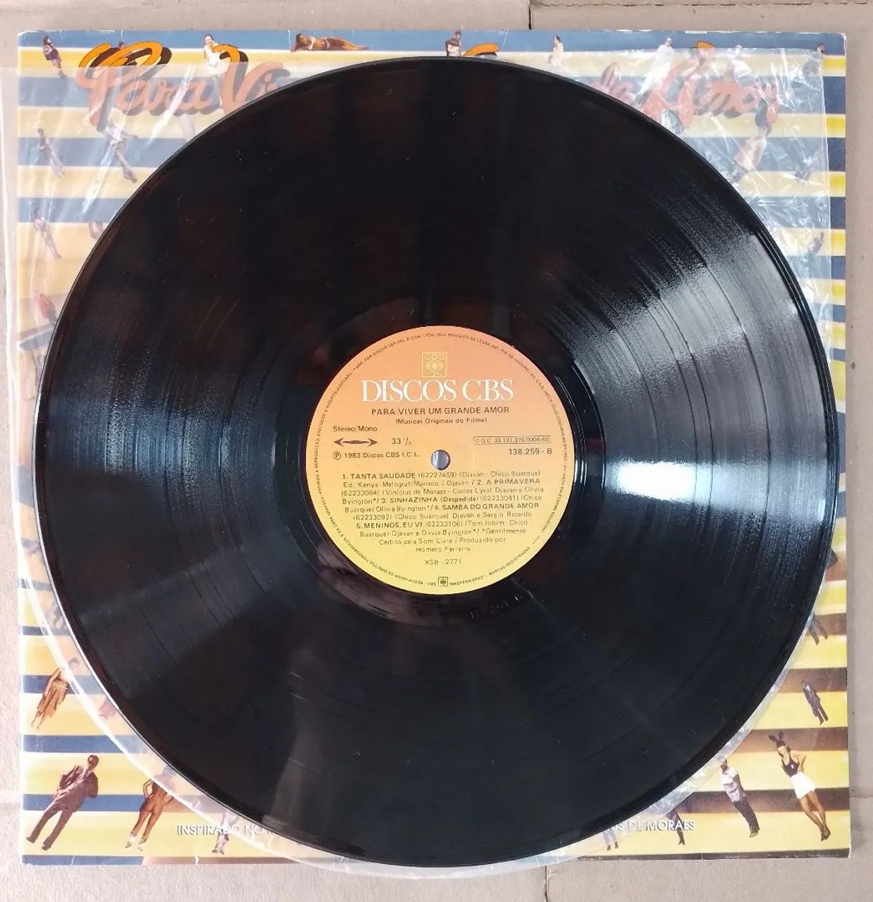 Vinil Para Viver Um Grande Amor 1983 Original  - Foto 4
