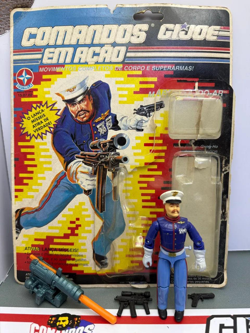 Gi Joe Armadillo v1 comandos em ação - Hobbies e coleções