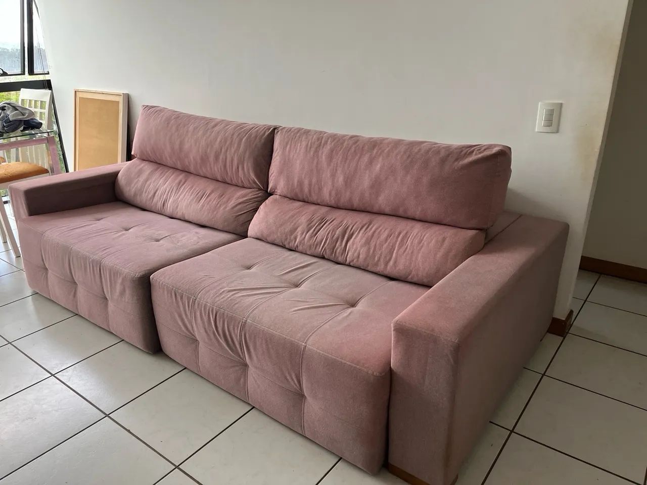 Sofá retrátil e reclinável 2,70 m ? Asa Norte - Foto 4