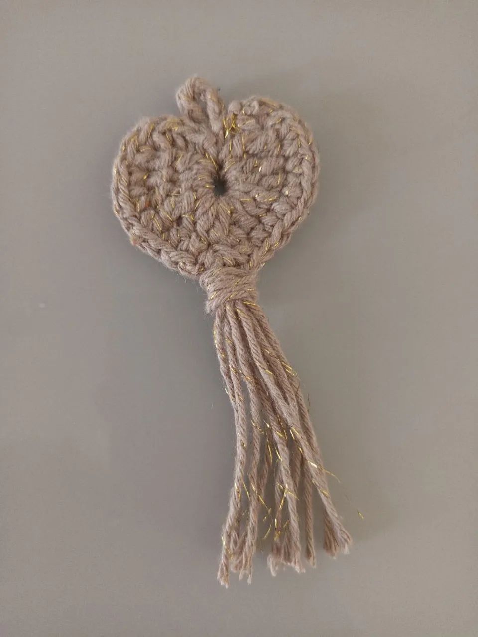 CHAVEIRO CORAÇÃO DE CROCHÊ ? - Foto 2