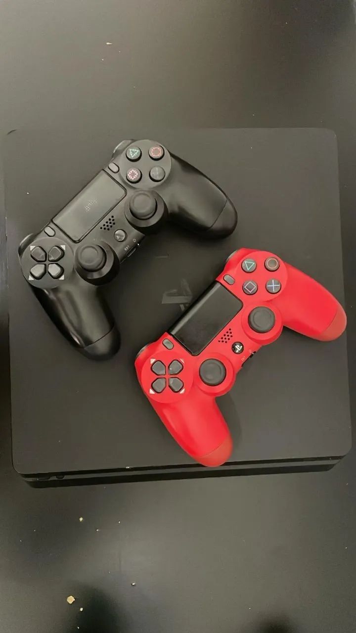 PS4 Slim 1tb - Manetes com Defeito
