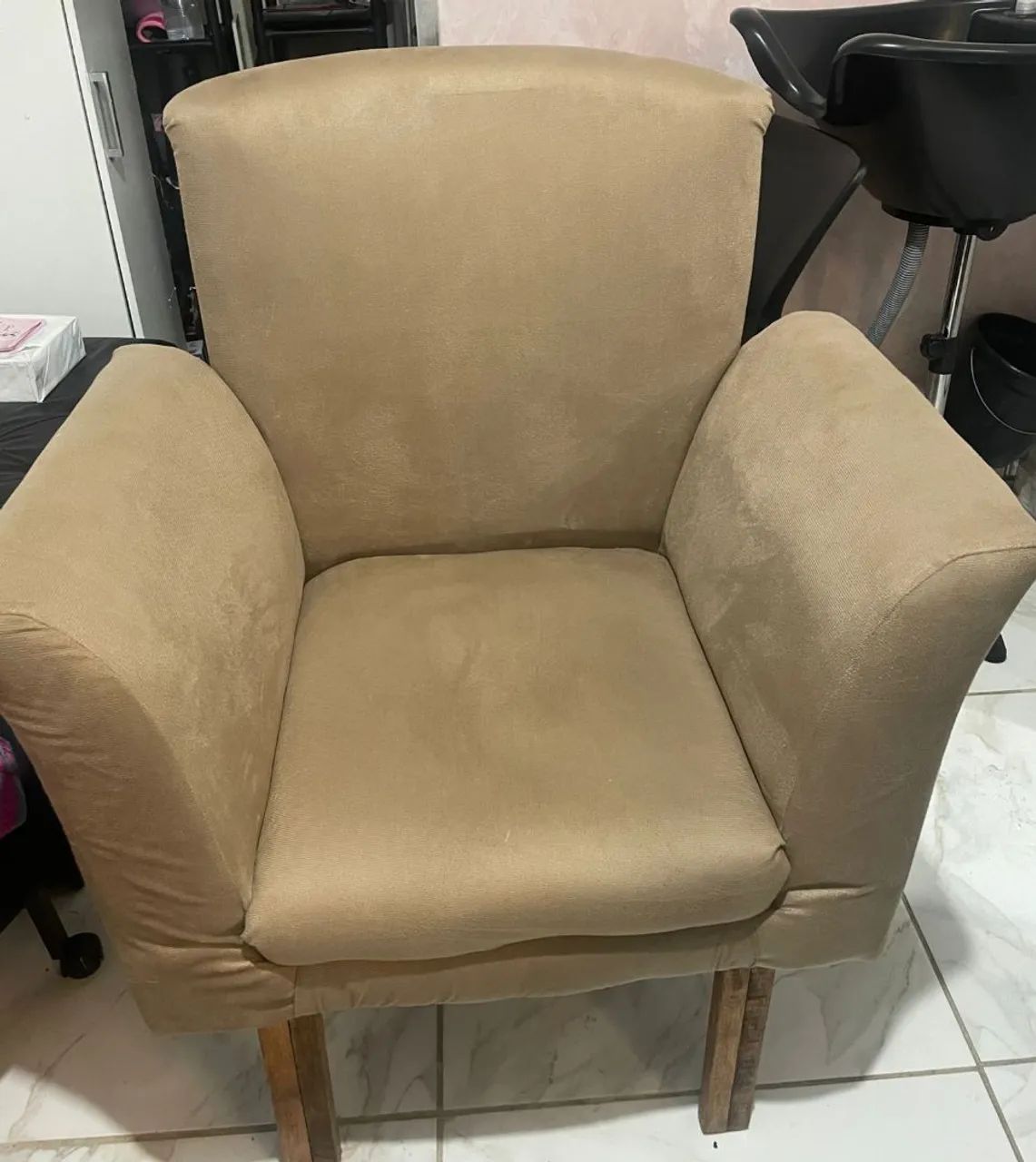 Poltrona bege - Foto 2