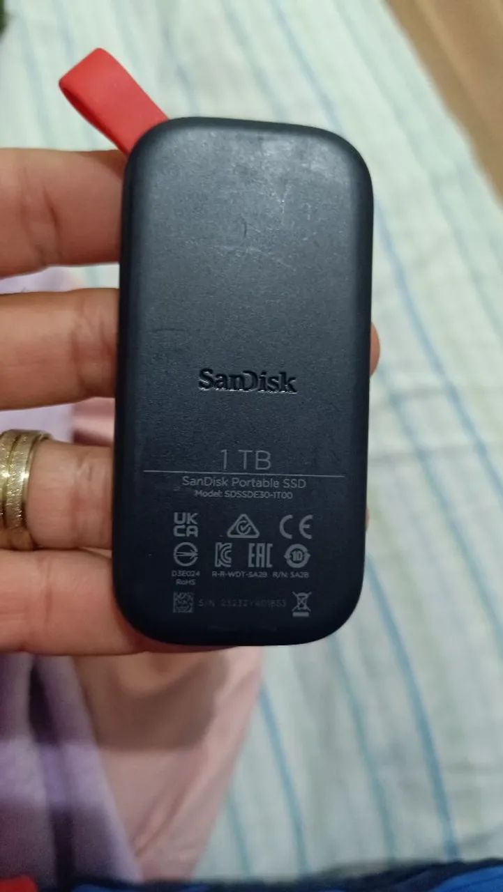 Ssd portátil SanDisk 