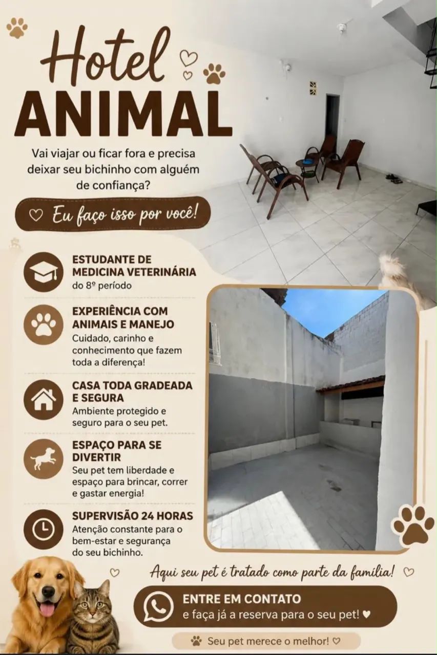 Hospedagem para Pet 