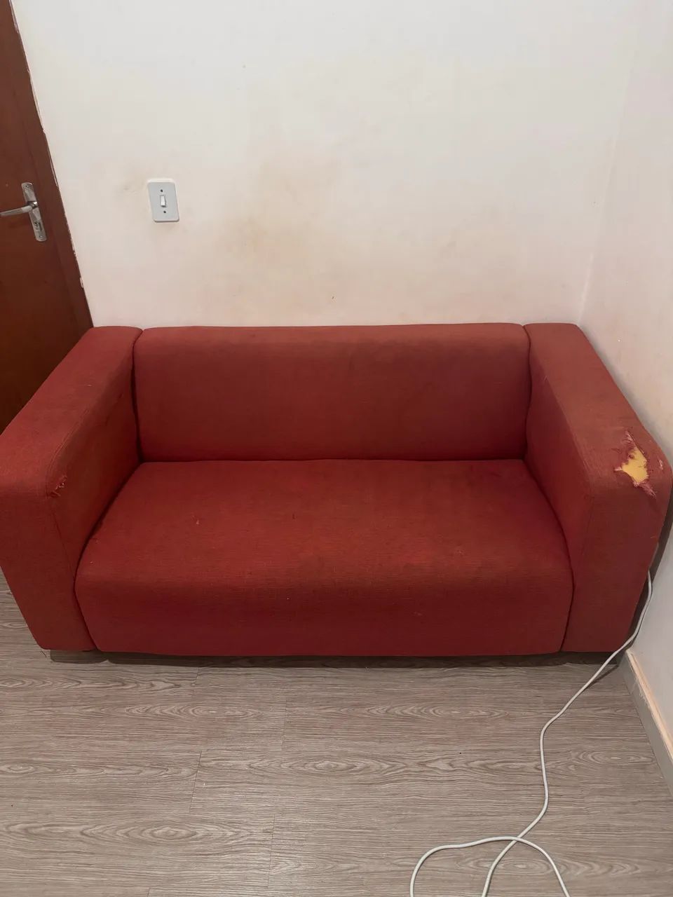 Sofá TOK&STOK Vermelho  - Foto 2