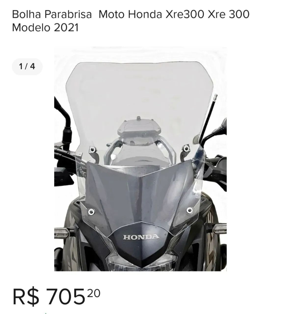 Vende-se bolha para XRE 300