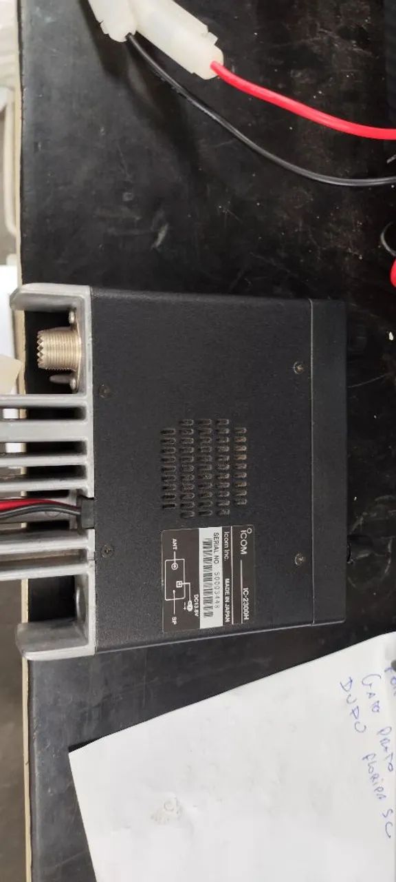 Rádio VHF ICOM IC-2300H - Foto 2