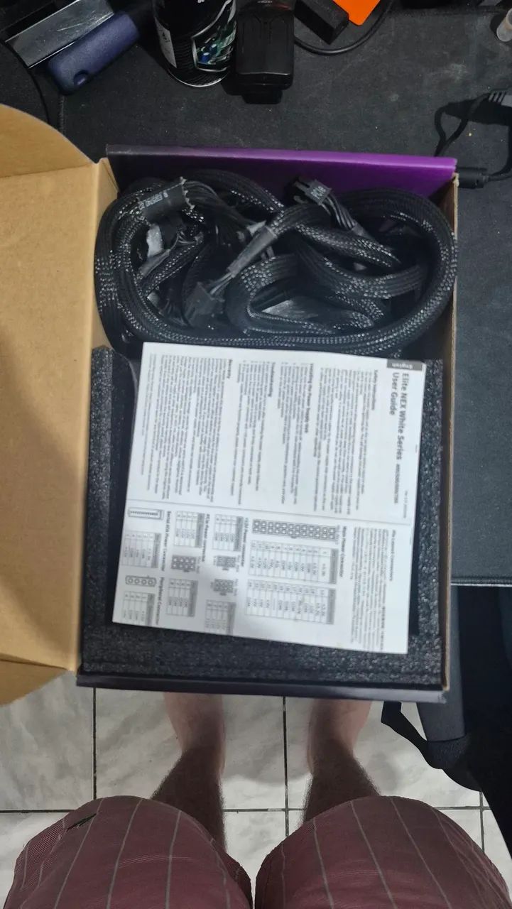 Fonte Cooler Master Elite NEX W600 600W 80 Plus - Completa - Foto 2