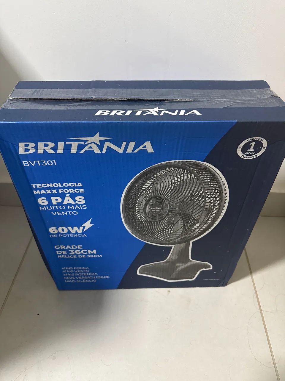 Ventilador Britânia 60w 36 cm