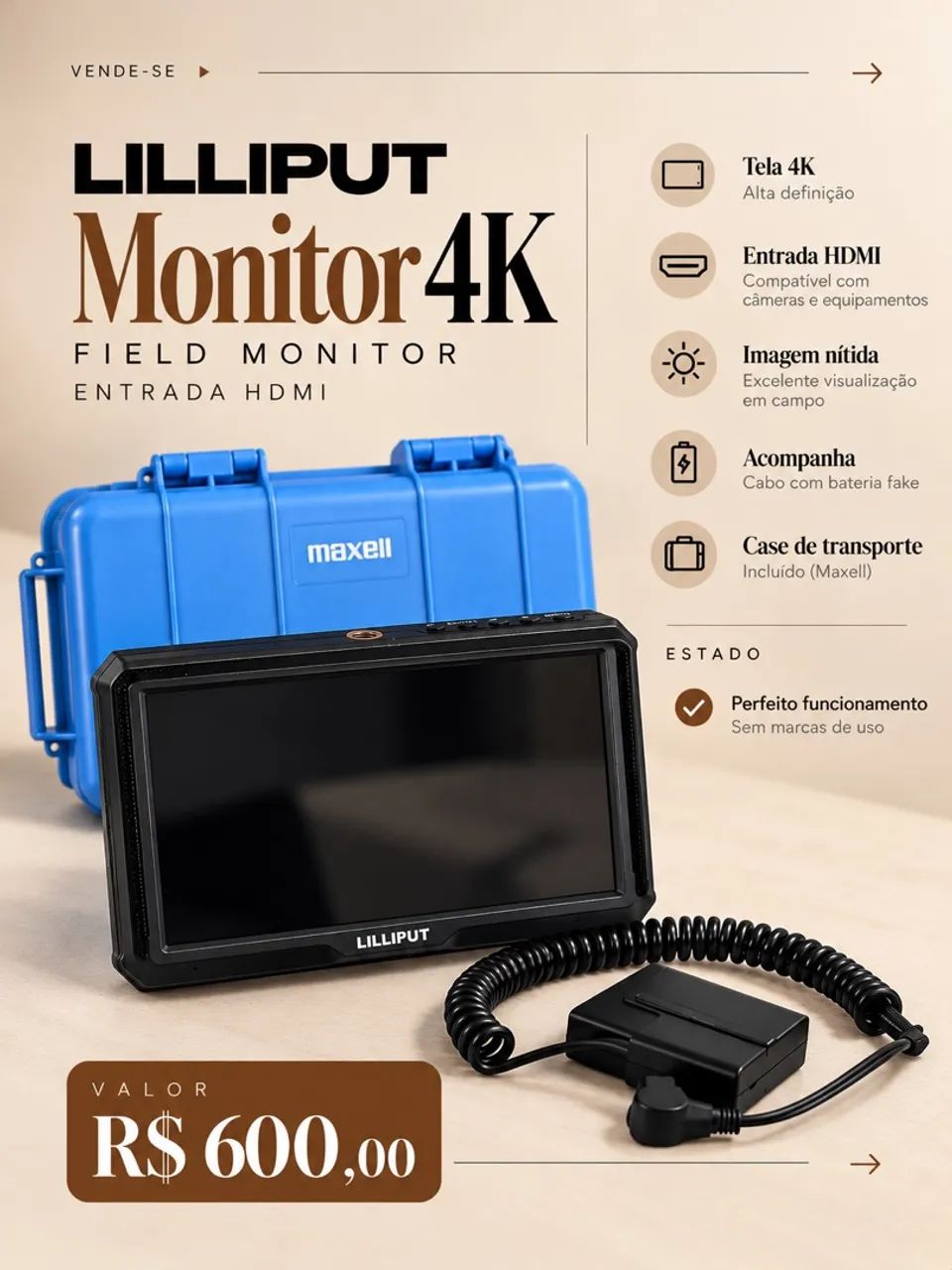 Monitor Câmera 