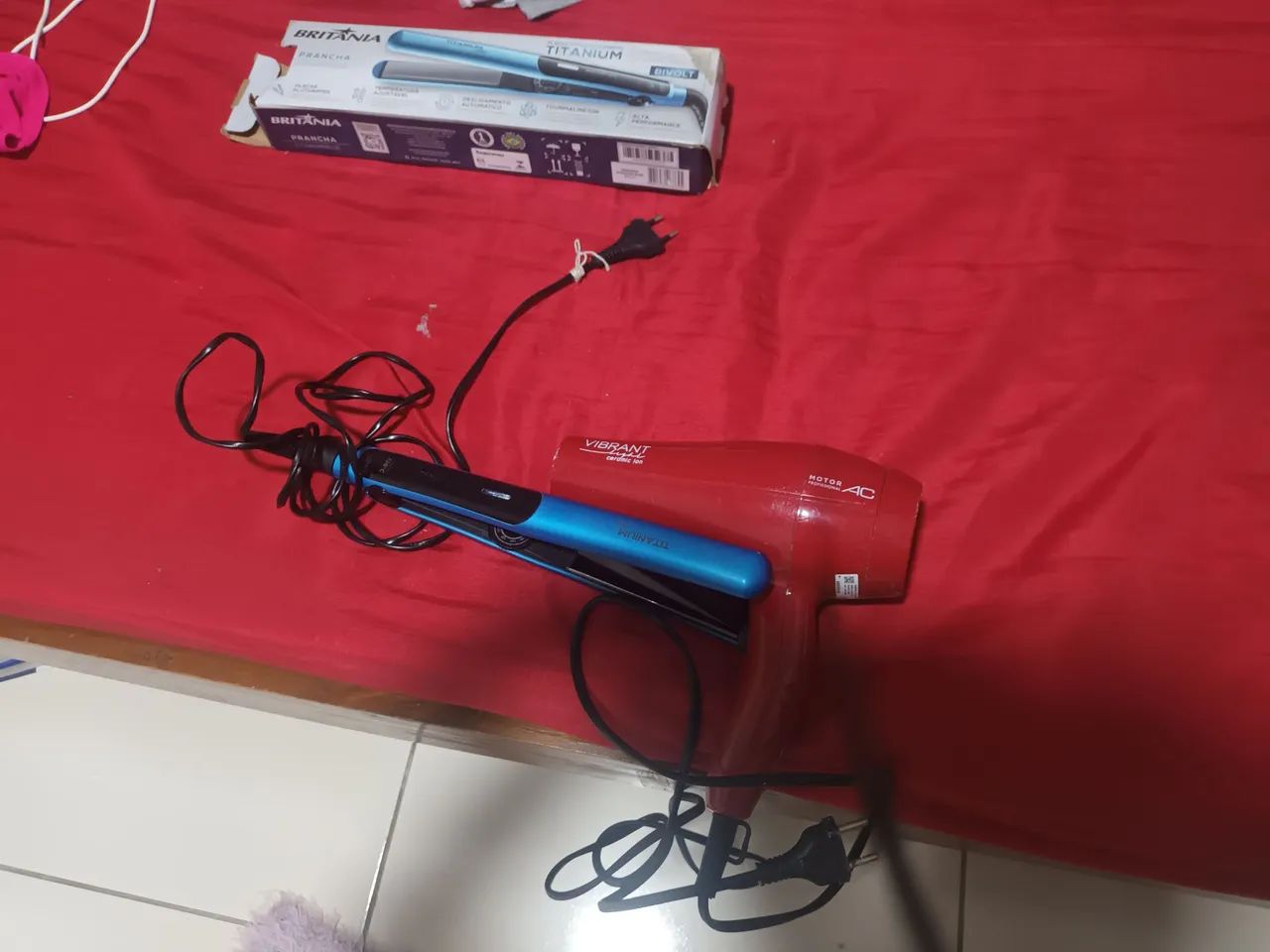 Prancha e secador de cabelo - Foto 2
