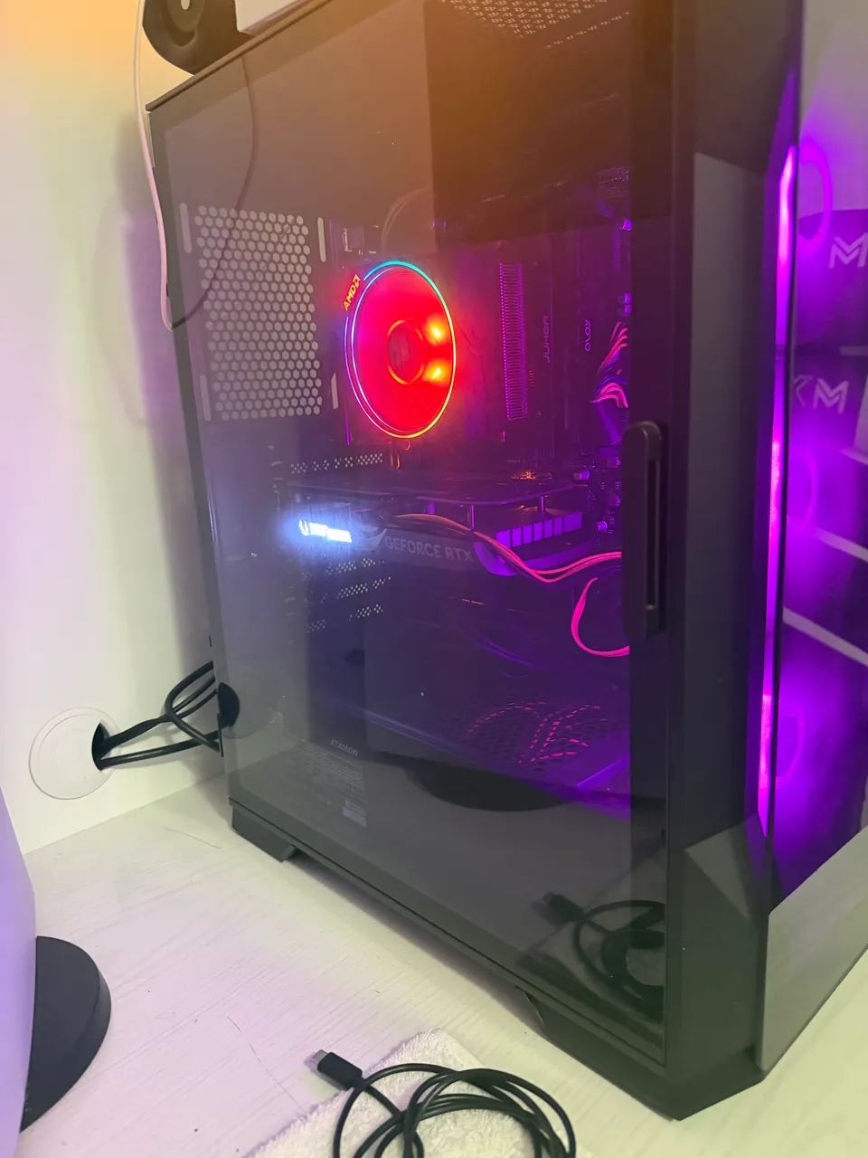 PC Gamer Ryzen 3700X - RTX 4060 - 16GB RAM - Foto 2