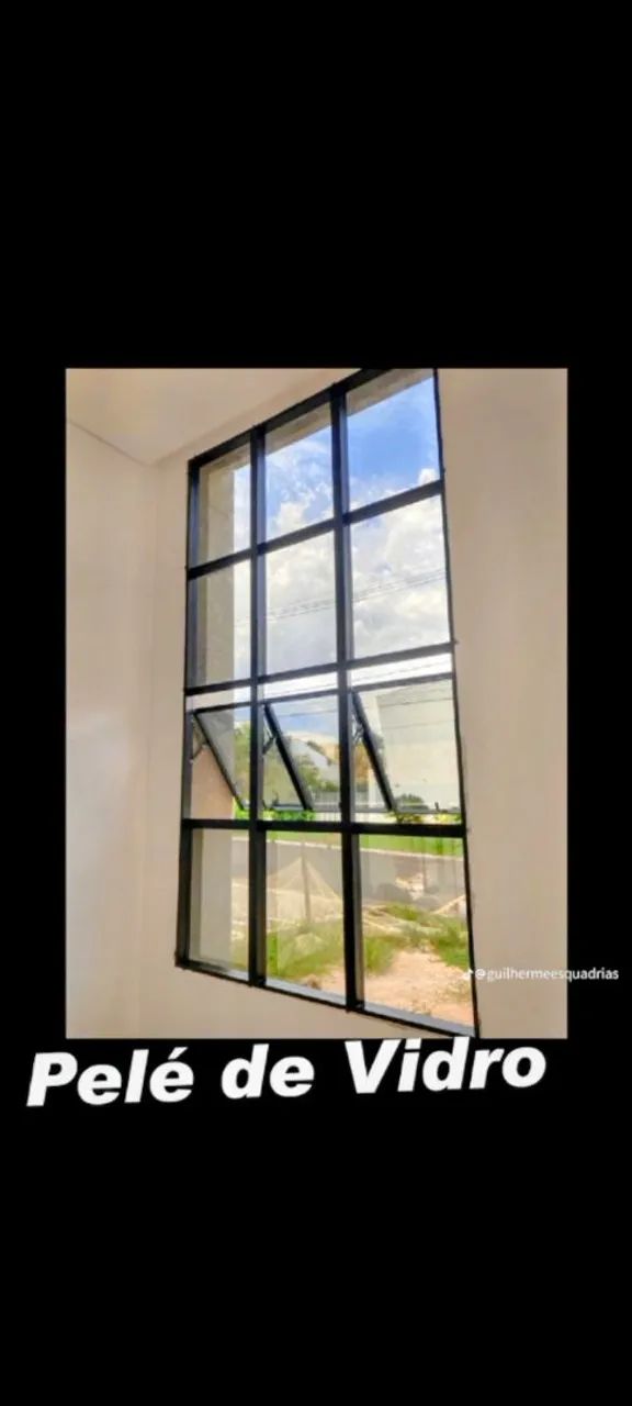 portas e janelas vidro temperado incolor com alumínio branco ou e - Foto 4