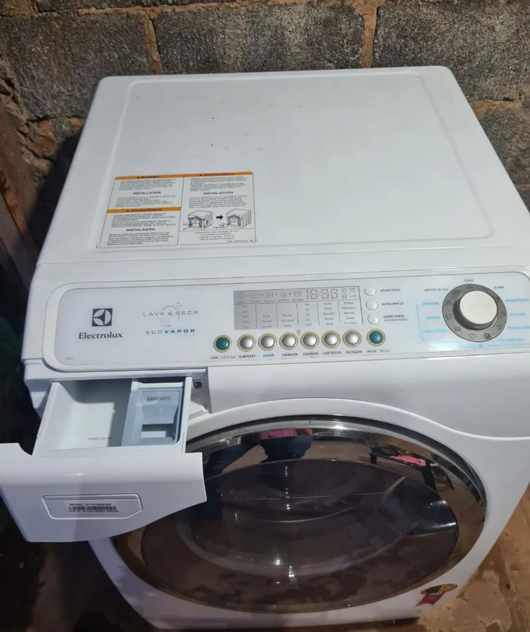 Lava e seca eletrolux 15kg inverter entrego instalada com garantia  - Foto 6