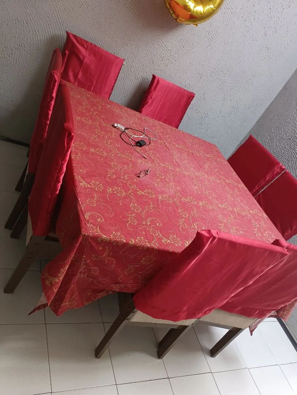 Conjunto de cadeira e mesa de vidro - Foto 2