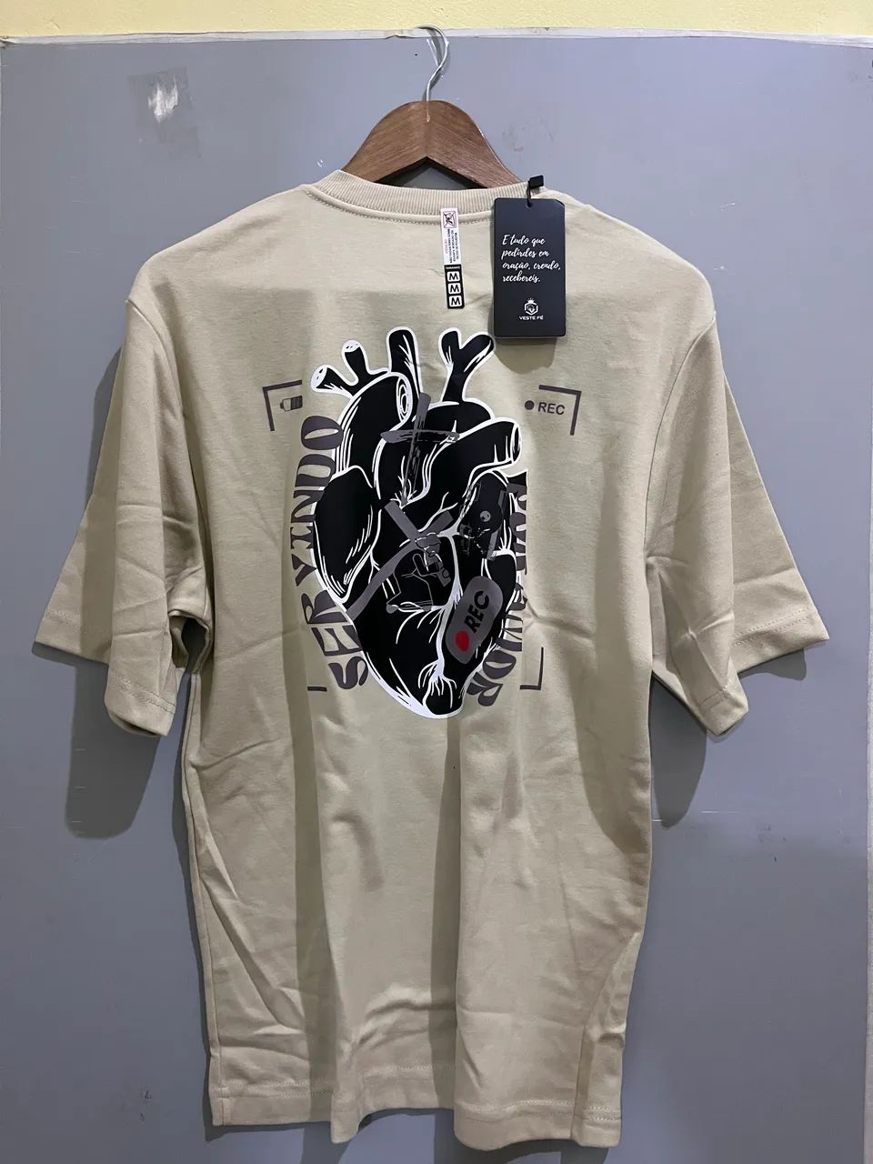 CAMISA OVERSIZED CRISTÃ  - Foto 2