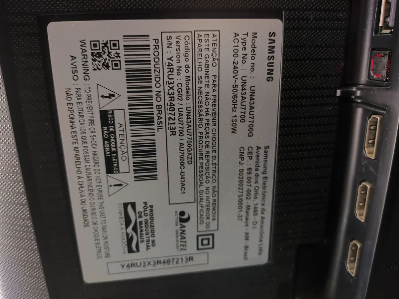 Tv Samsung 43 polegadas , 4k  - Foto 5