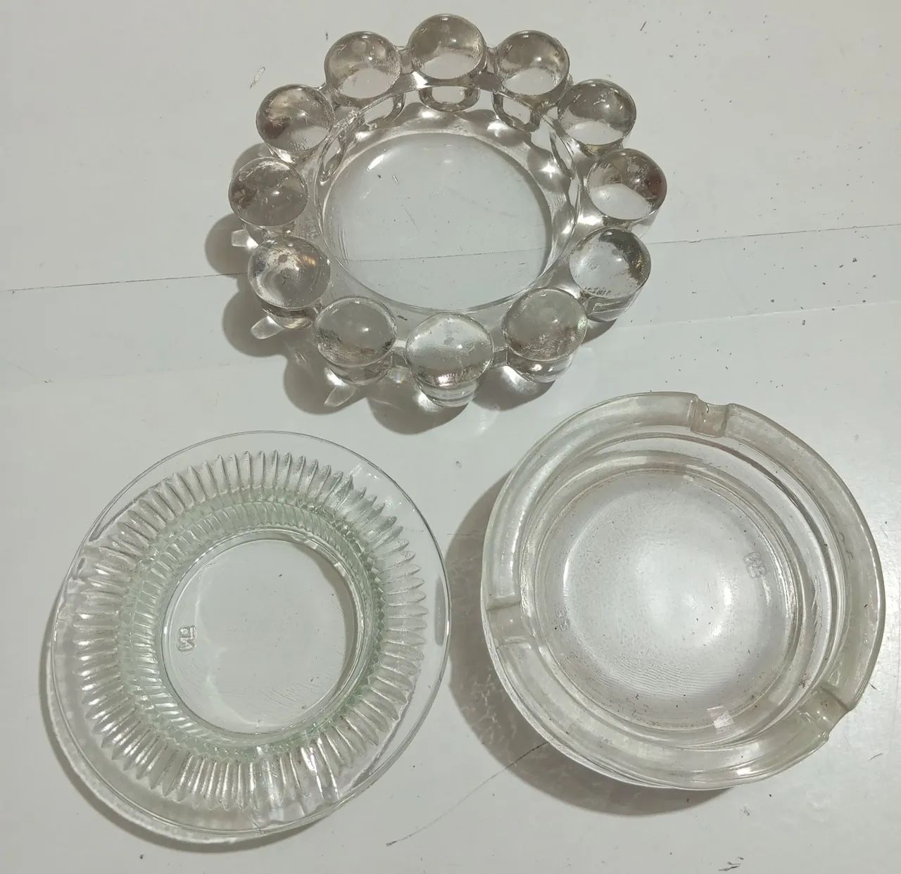 Lote 3 cinzeiros - 1960/1970