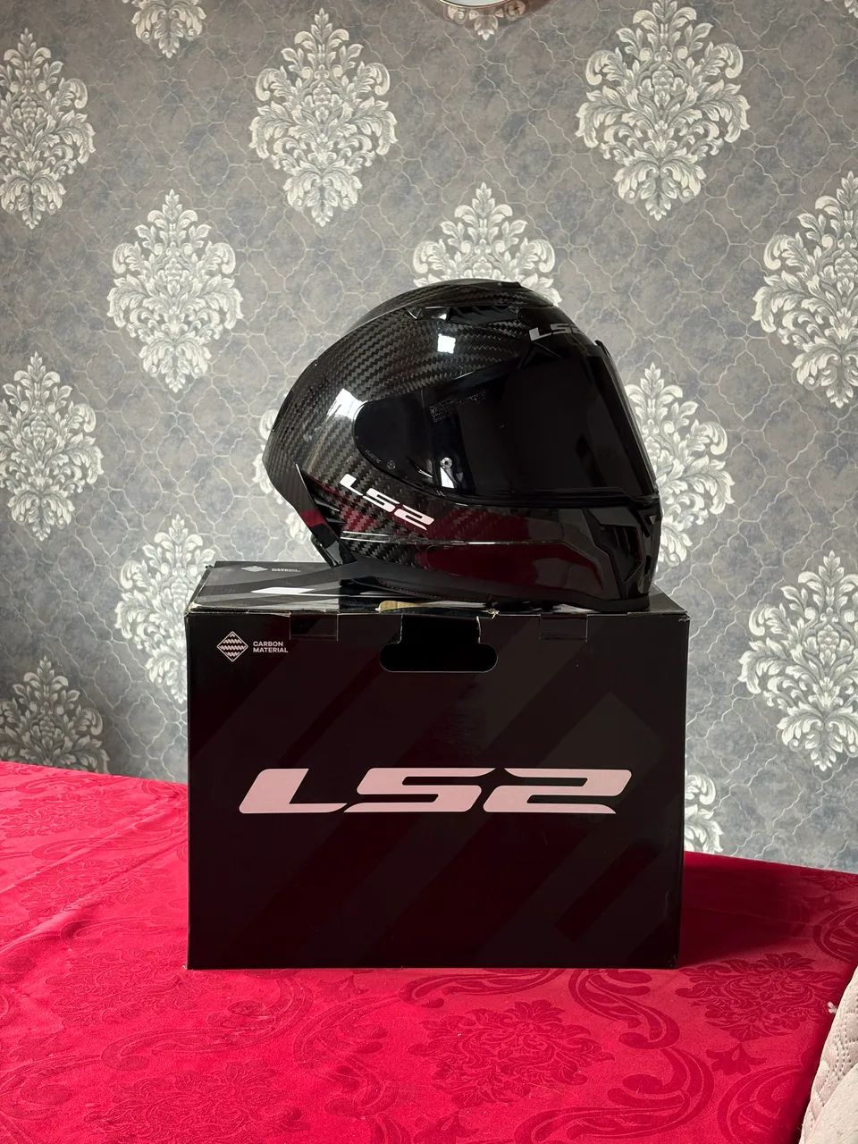 Capacete LS2 Dragon Solid Carbon - Foto 3