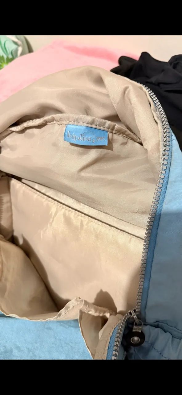 Mochila kipling original azul  - Foto 2