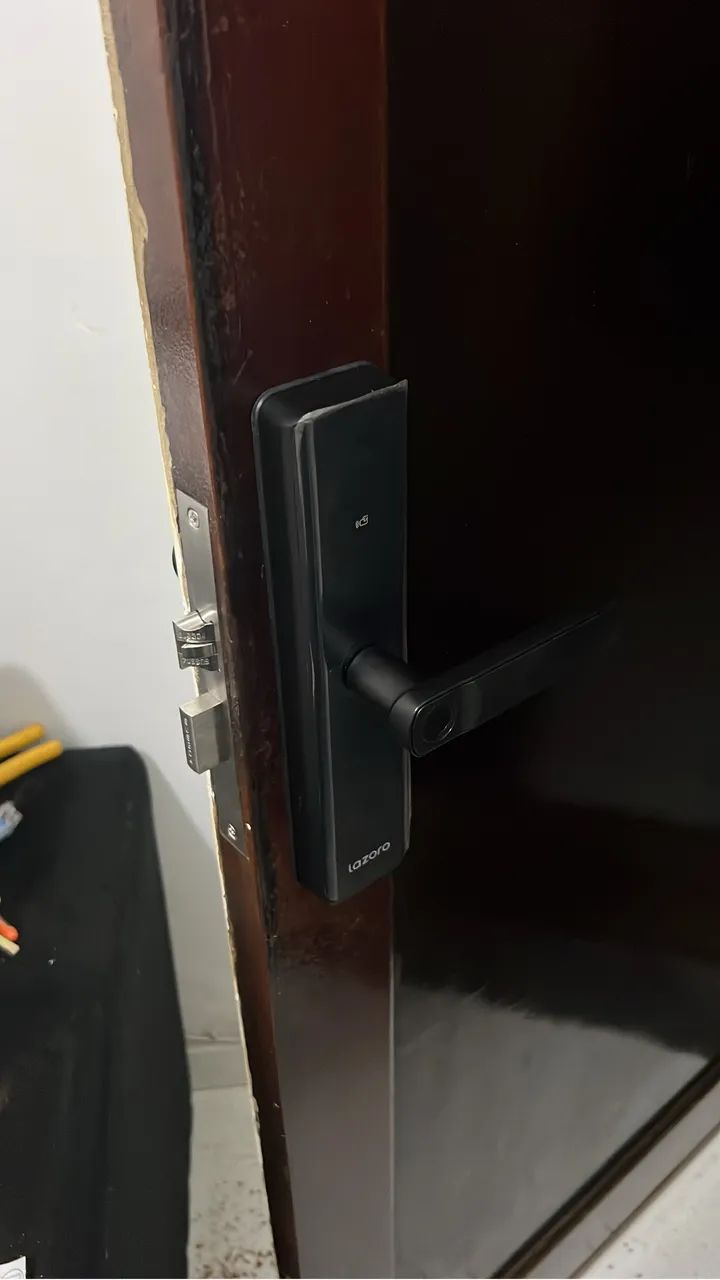 Fechadura eletrônica NOVA com digital, tag, senha e chave!  - Foto 2