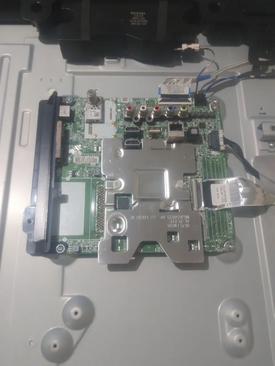 Tv LG 50UK6520psa - com tela quebrada  - Foto 2