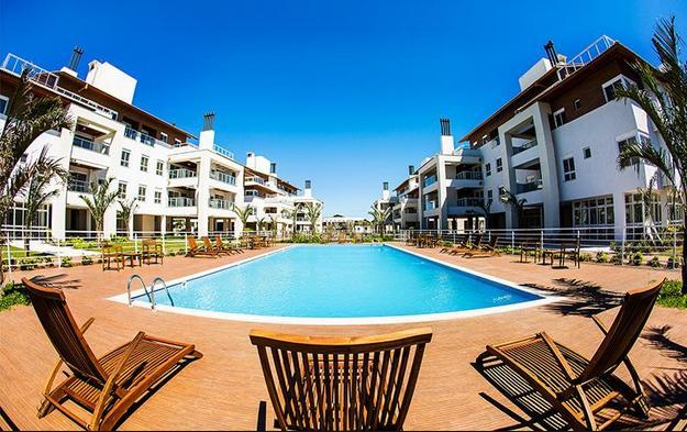 Apartamento garden com 2 dormitórios frente mar - campeche - florianópolis/sc