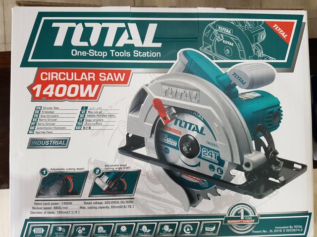 Serra circular 1400w TOTAL