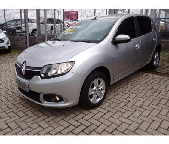 RENAULT SANDERO DYNAMIQUE NOVA GERAÇÃO 1.6 8V HIPOWER FLEX Prata 2016/2017 - Foto 2