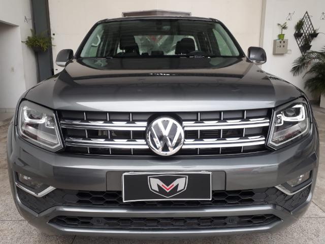 VW/Amarok 2.0 Highline 4x4 CD 16v TB 2017/2018 Cinza - Foto 5