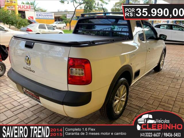 VOLKSWAGEN SAVEIRO 1.6 MI TRENDLINE CE 8V FLEX 2P MANUAL - Foto 6