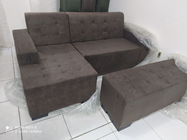 Sofá retrátil e reclinável com qualidade! - Foto 4
