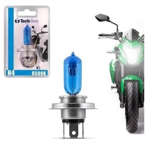 Lâmpada Super Branca Moto H4 Efeito Xenon 12v