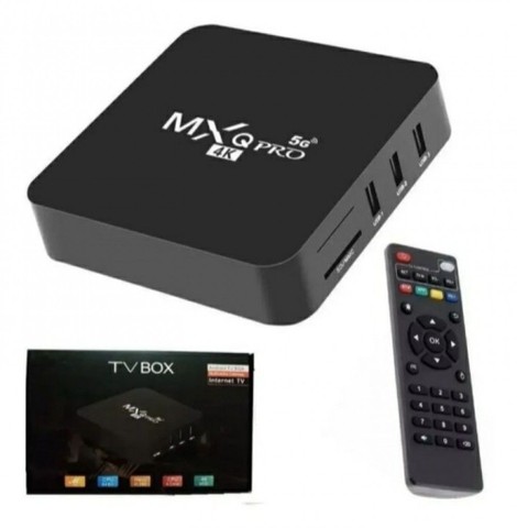 Tv Box Smart MXq Pro 5G 4K 5g 16Gb/256Gb Wifi Android 11.1 - Novo - Foto 2