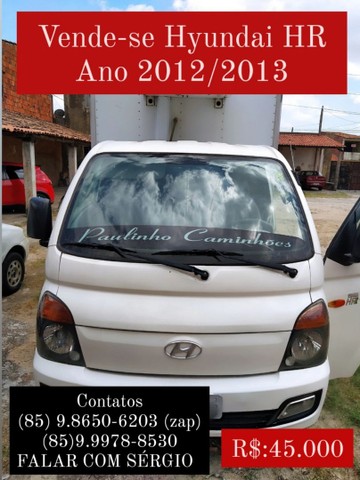 CAMINHÃO HYUNDAI HR ANO 2012/2013