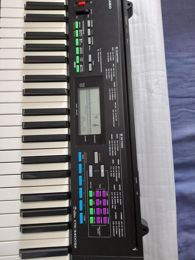 teclado ctk 3400sk
