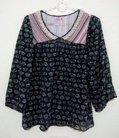 Blusa Estampada Maria Filó 