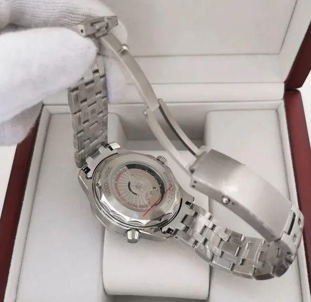 Relógio Omega SeaMaster Automático Preto Premium - Foto 5